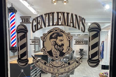 The Gentlemen's Barber Shop .